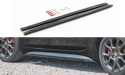 Side skirts diffusers abarth 124 spider