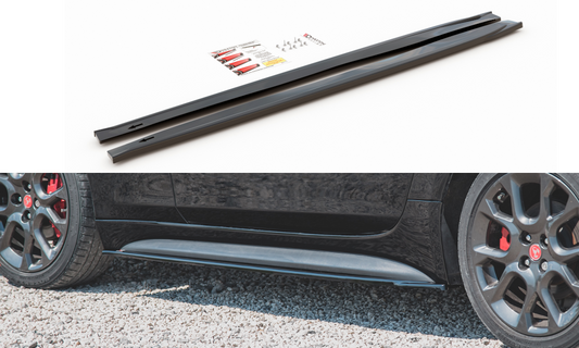 Side skirts diffusers abarth 124 spider