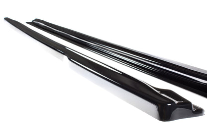 Side skirts diffusers abarth  500 mk1