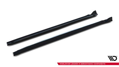 Side skirts diffusers abarth 500e