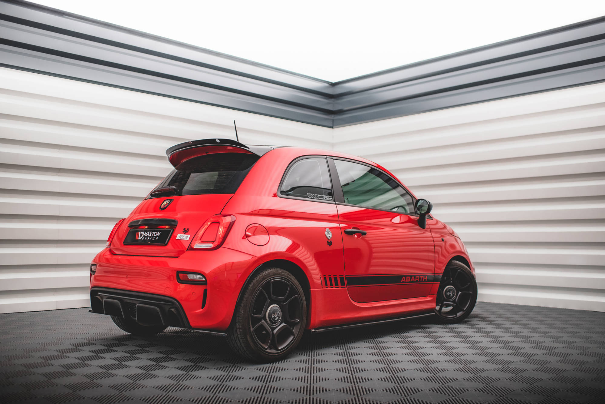 Side nederdele diffusorer Abarth 595 Mk1 ansigtsløftning