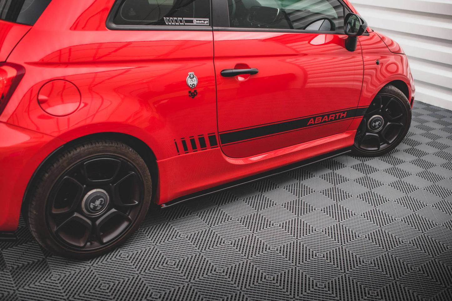 Side skirts diffusers abarth 595 mk1 facelift