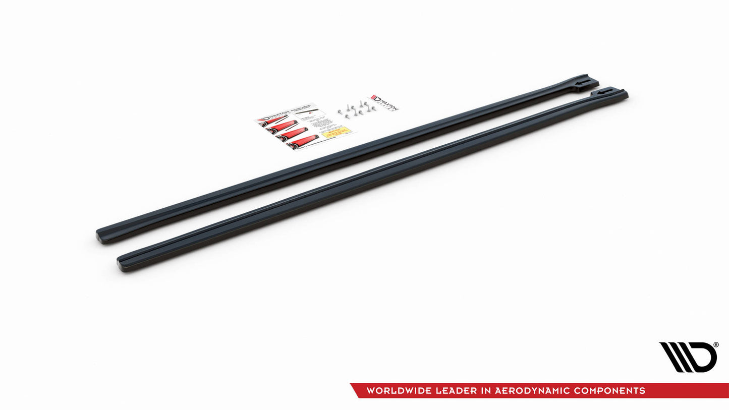 Side skirts diffusers abarth 595 mk1 facelift