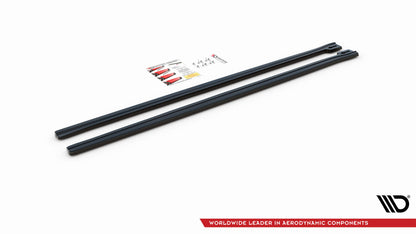 Side skirts diffusers abarth 595 mk1 facelift