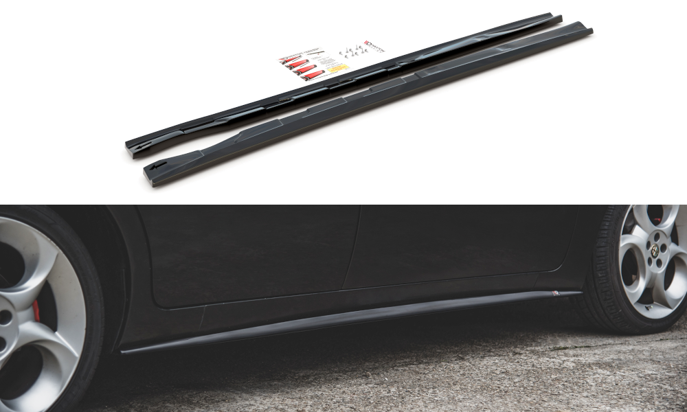 Side skirts diffusers alfa romeo 156 facelift
