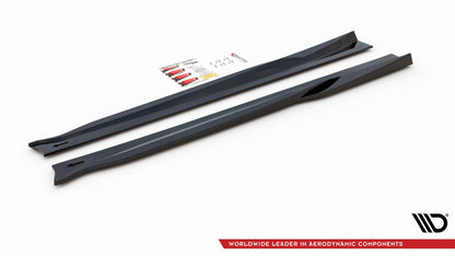Side skirts diffusers alfa romeo 4c