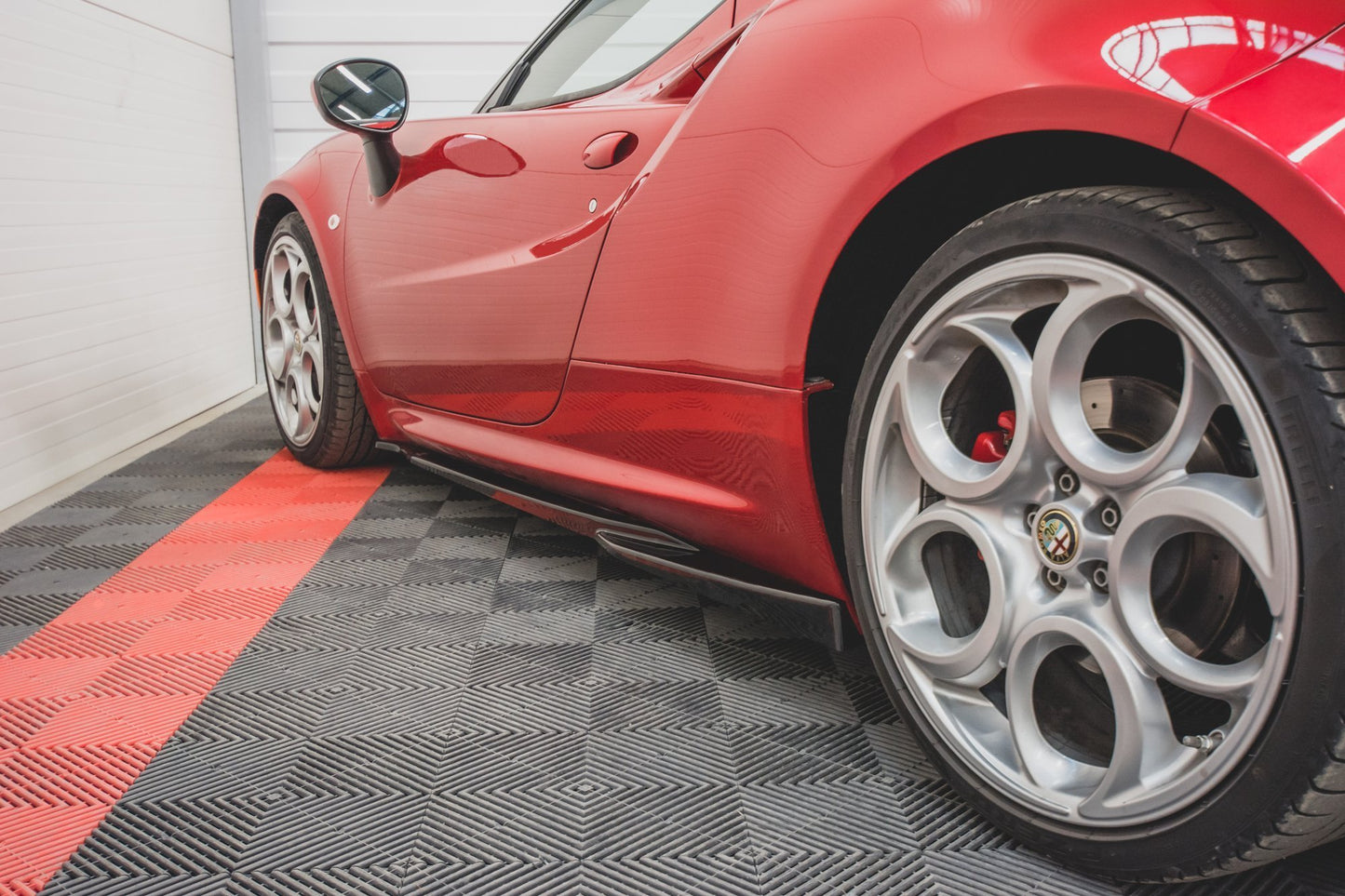 Side skirts diffusers alfa romeo 4c