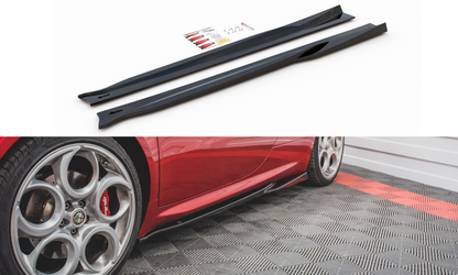 Side skirts diffusers alfa romeo 4c