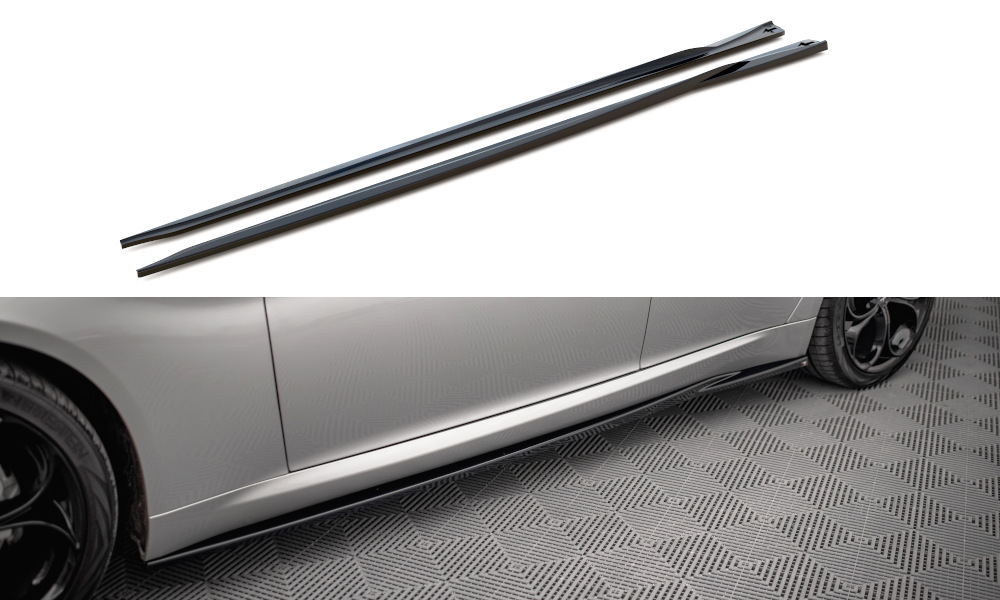 Side skirts diffusers alfa romeo giulia sport
