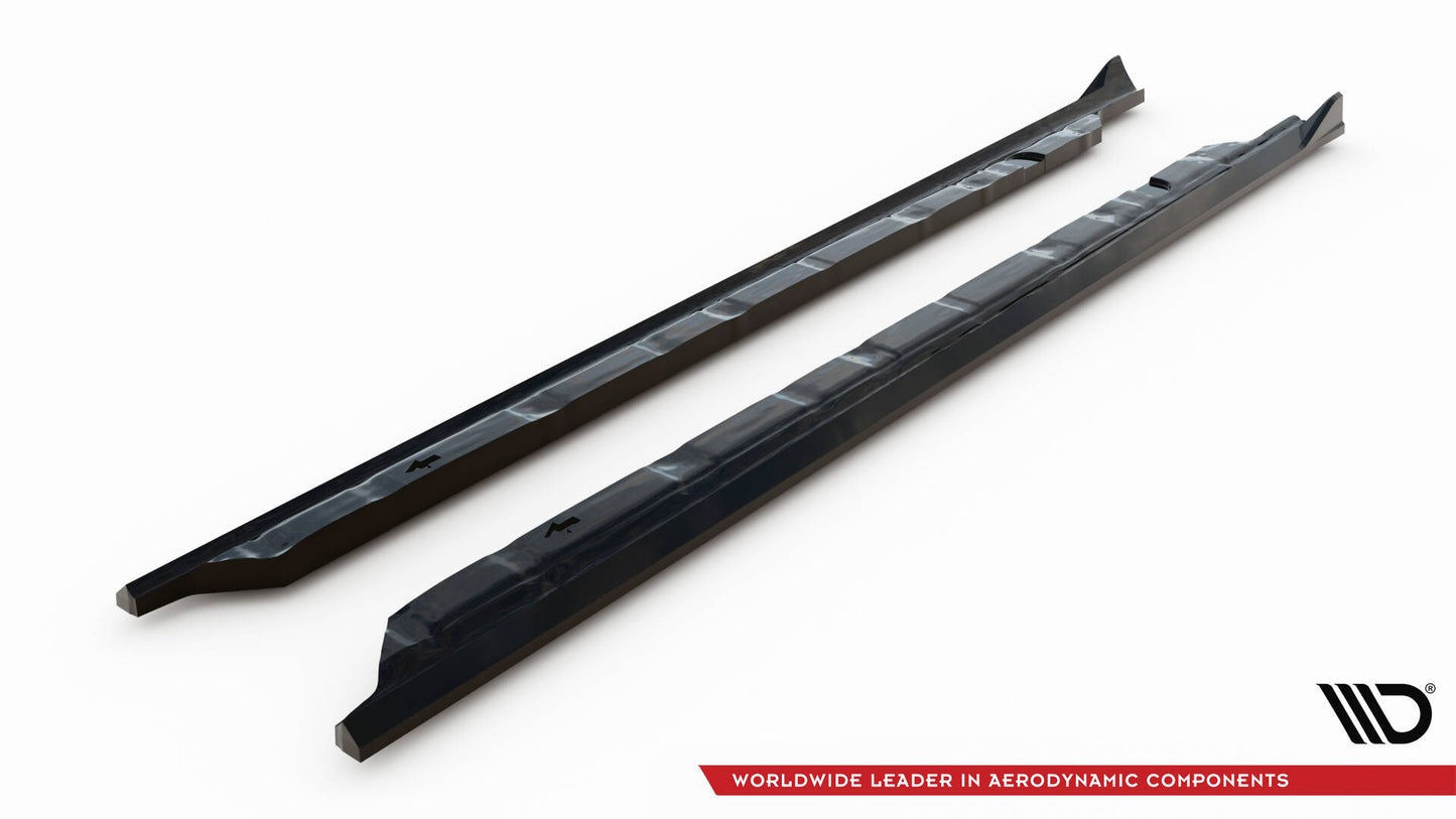 Side skirts diffusers audi a3 sedan 8v