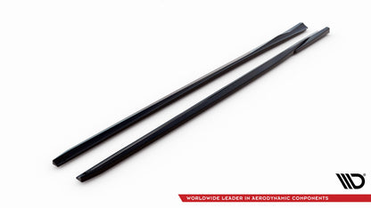 Side skirts diffusers audi a3 sportback 8v facelift