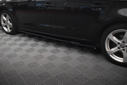 Side skirts diffusers audi a3 sportback 8v facelift