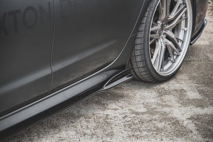 Side skirts diffusers audi a6 / a6 c7 s-line/ s6 c7 facelift