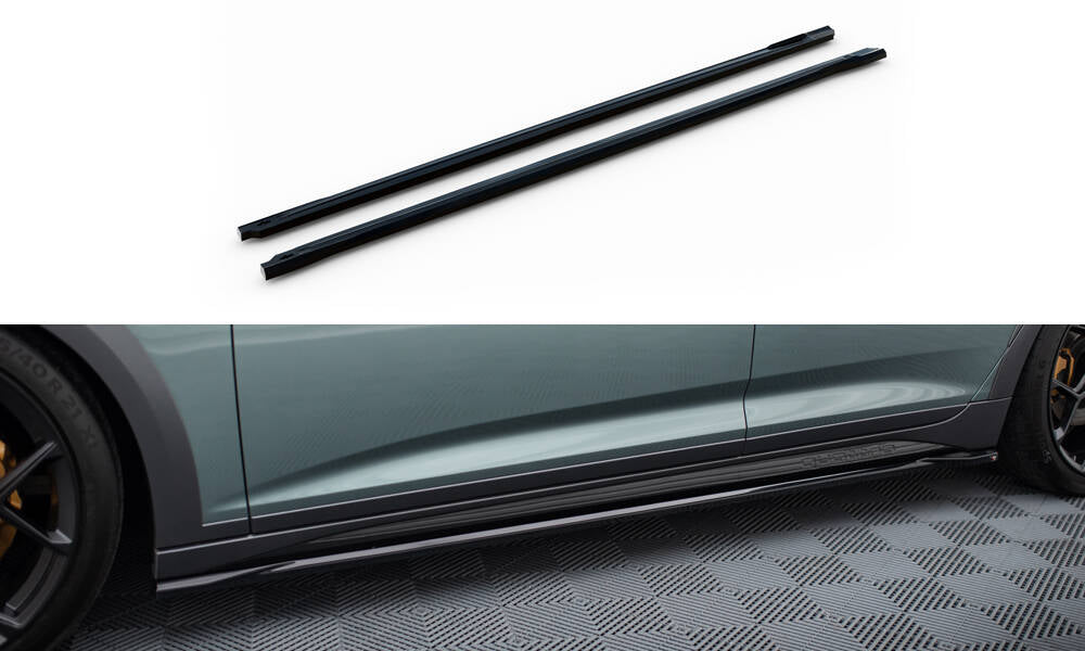 Side skirts diffusers audi a6 allroad c8