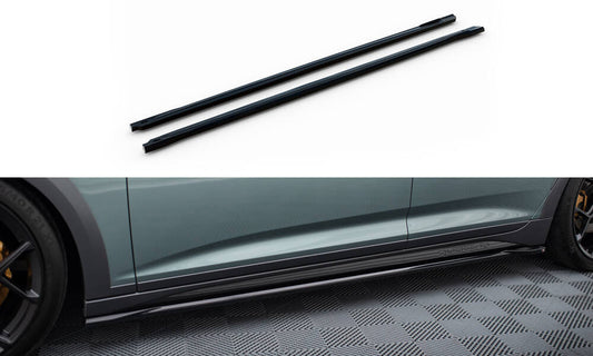 Side skirts diffusers audi a6 allroad c8