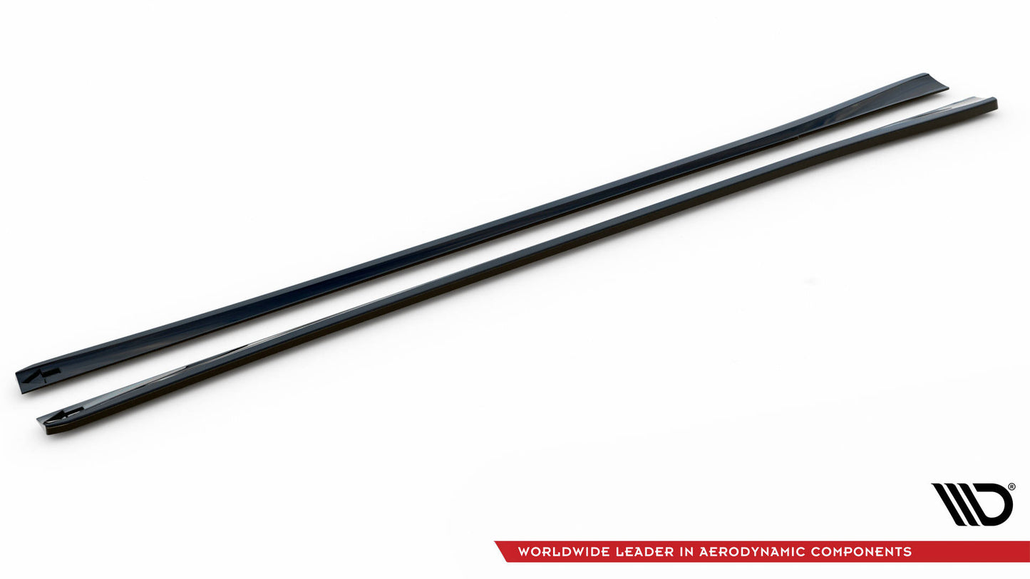 Side skirts diffusers audi a6 c8