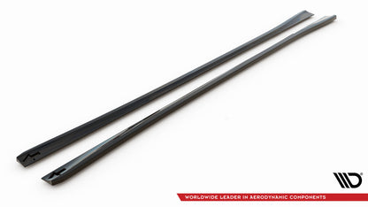 Side skirts diffusers audi a6 c8