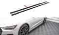 Side skirts diffusers audi a7 c8