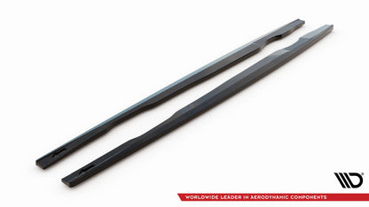 Side skirts diffusers audi a7 rs7 look c7