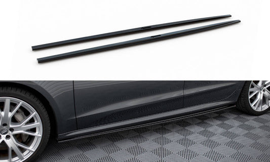 Side skirts diffusers audi a7 s-line c8 / s7 c8 / c8 facelift / s7 facelift