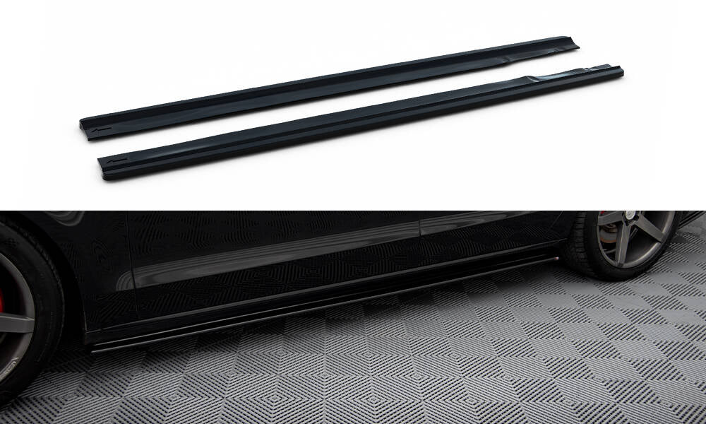Side skirts diffusers audi a8 d4