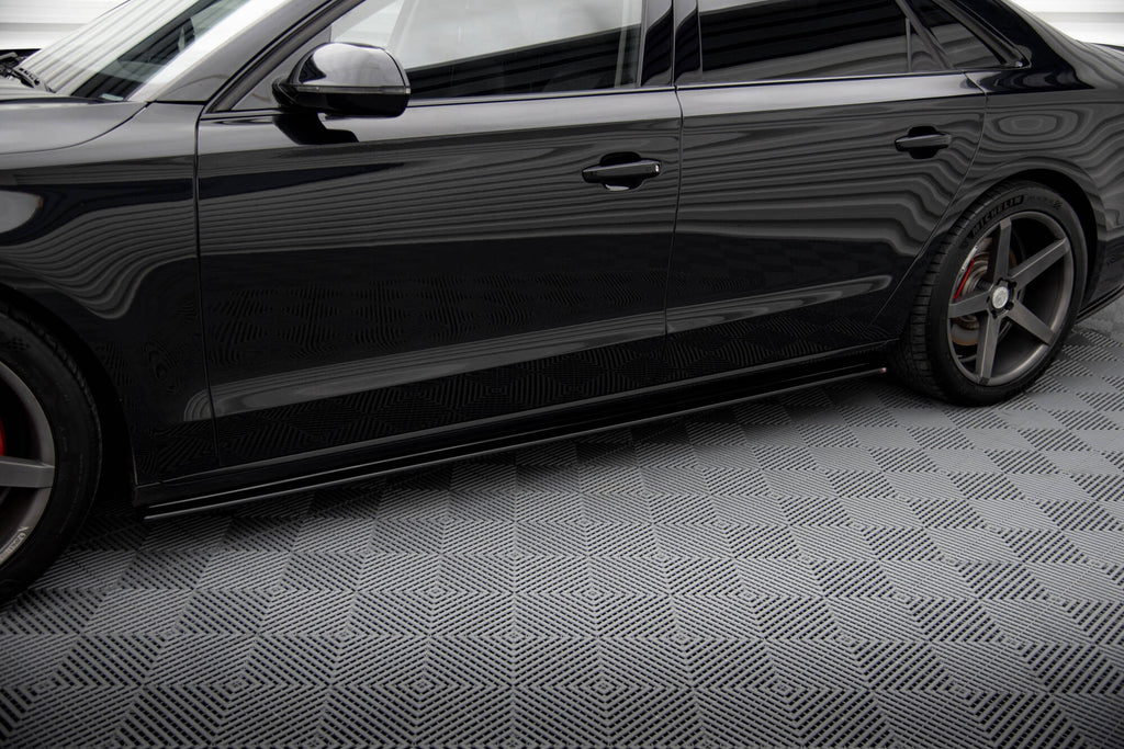 Side skirts diffusers audi a8 d4