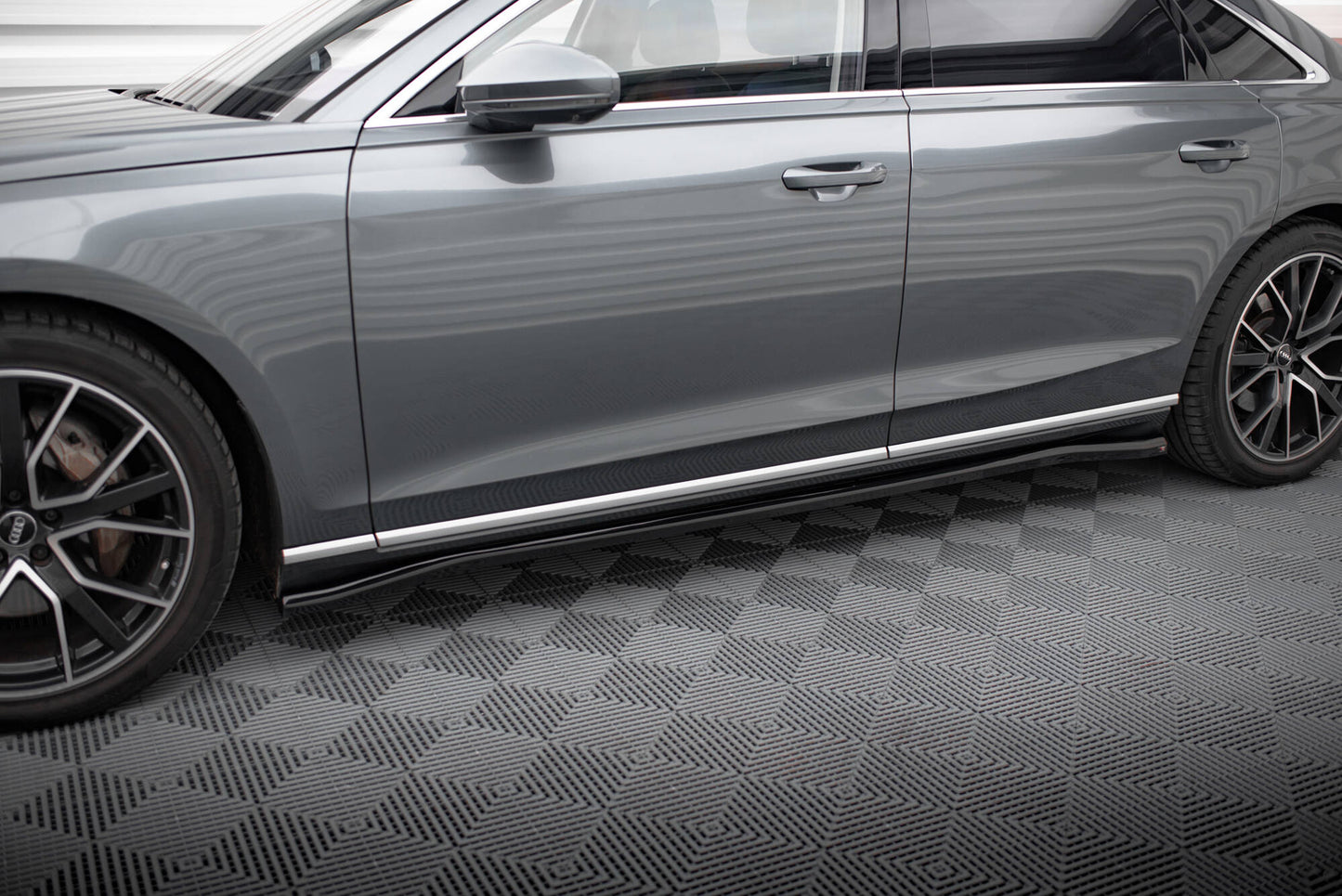 Side skirts diffusers audi a8 d5