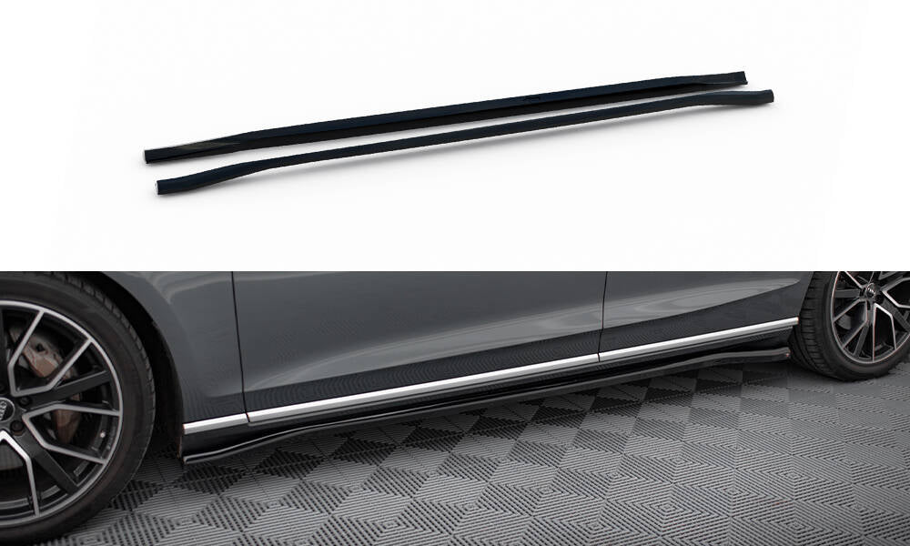 Side skirts diffusers audi a8 d5