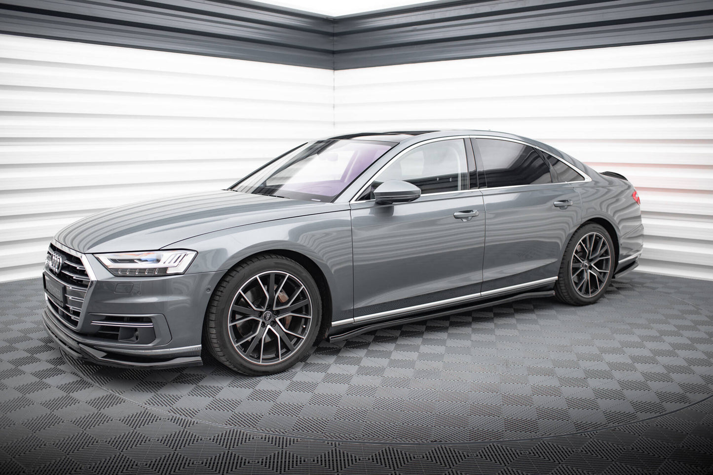 Side skirts diffusers audi a8 d5