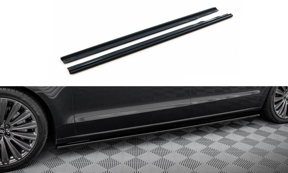 Side nederdele diffusorer audi a8 lang d4