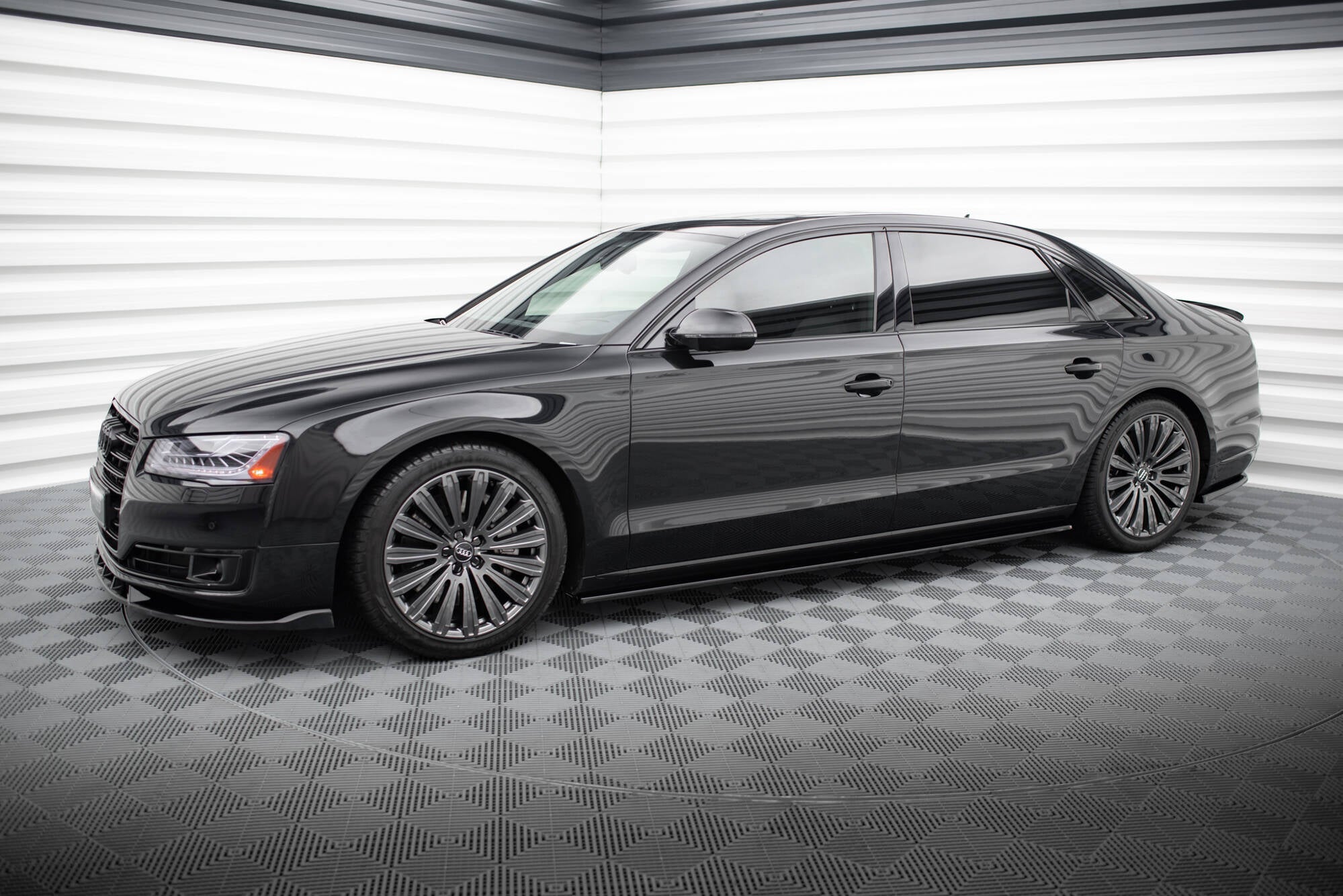 Side nederdele diffusorer audi a8 lang d4