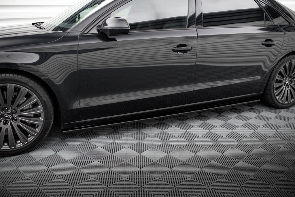 Side nederdele diffusorer audi a8 lang d4