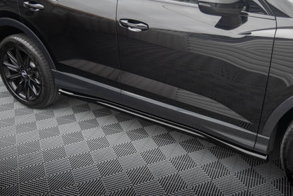 Side skirts diffusers audi q3 sportback f3