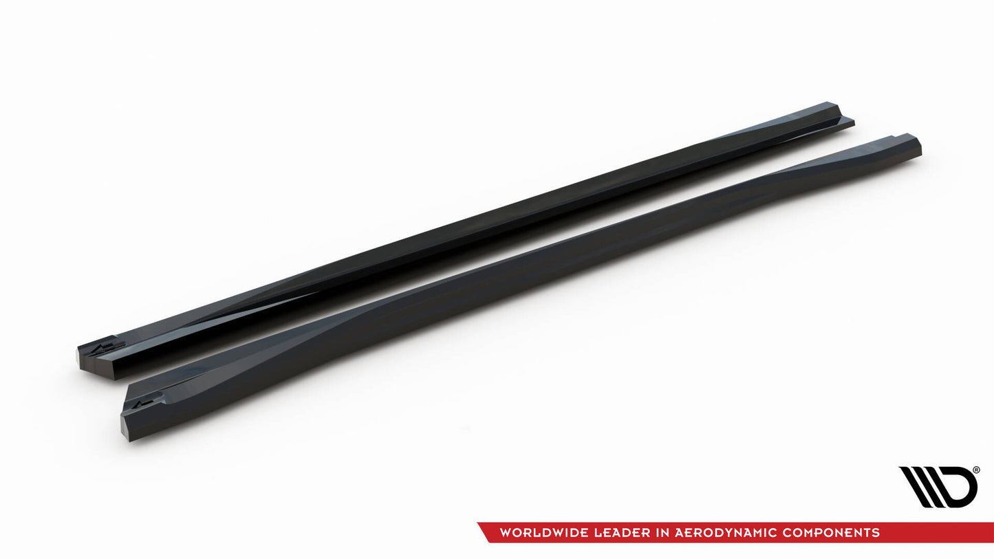 Side skirts diffusers audi q3 sportback f3