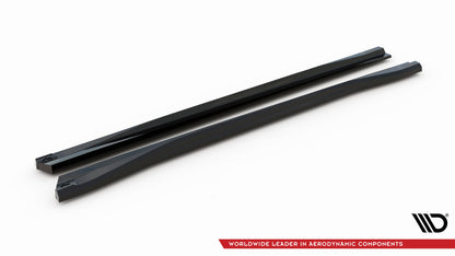Side skirts diffusers audi q3 sportback f3
