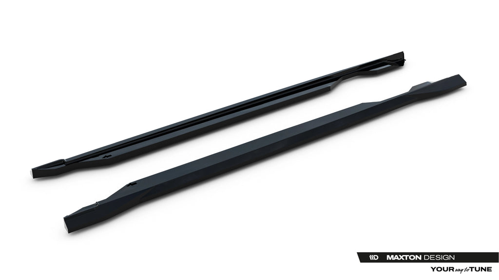 Side skirts diffusers audi q6 e-tron standard / s-line / sq6 e-tron suv / sportback mk1