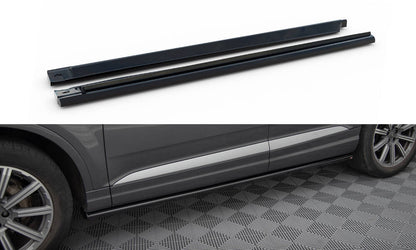Side skirts diffusers audi q7 mk2