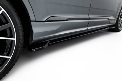 Side skirts diffusers audi q7 s-line / sq7 mk2 facelift 2