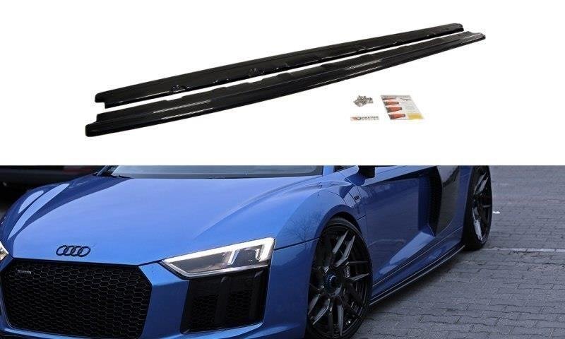 Side skirts diffusers audi r8 mk.2