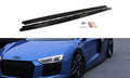 Side skirts diffusers audi r8 mk.2
