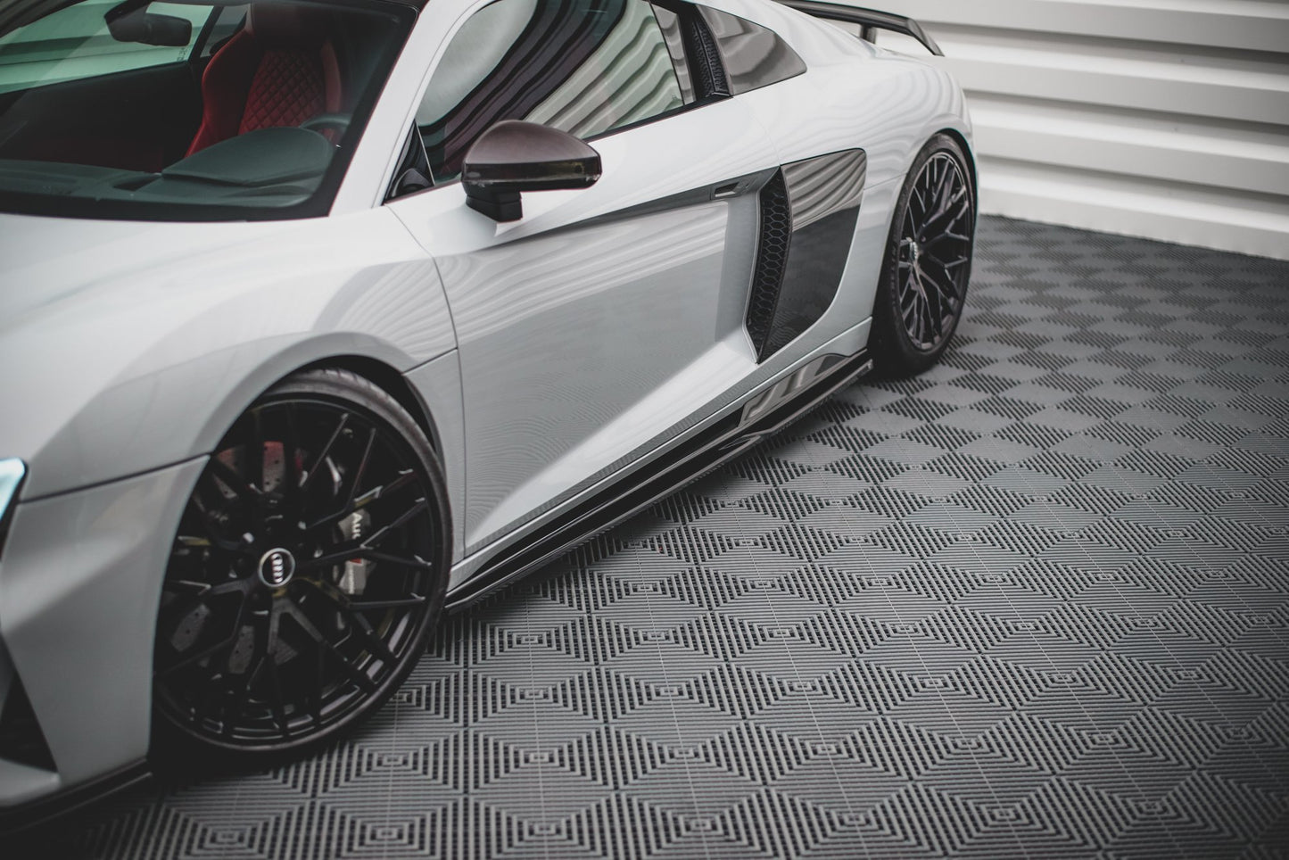 Side skirts diffusers audi r8 mk2 facelift