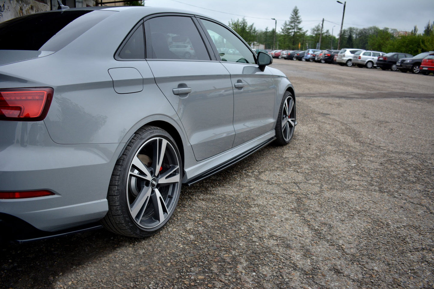 Side Skirts Diffusers Audi RS3 8V FL since