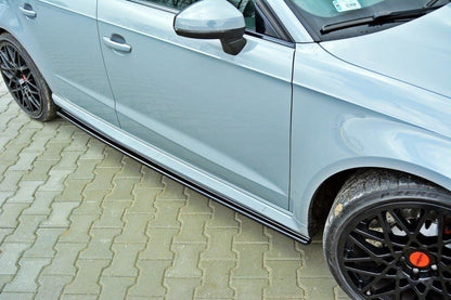 Side skirts diffusers audi rs3 8v sportback