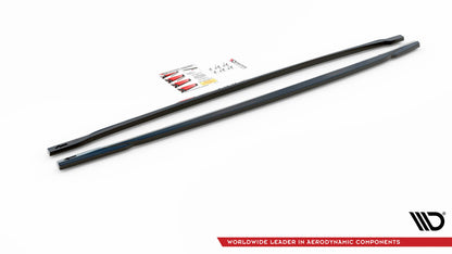 Side skirts diffusers audi rs3 sedan 8y