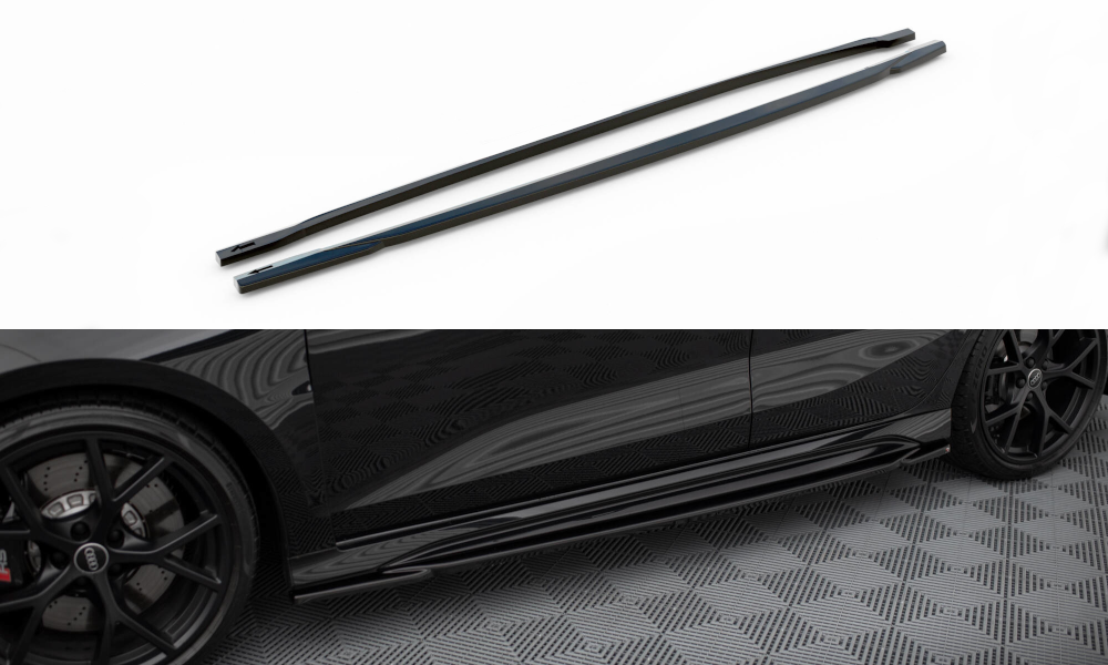 Side skirts diffusers audi rs3 sportback 8y