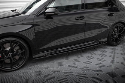 Side skirts diffusers audi rs3 sportback 8y