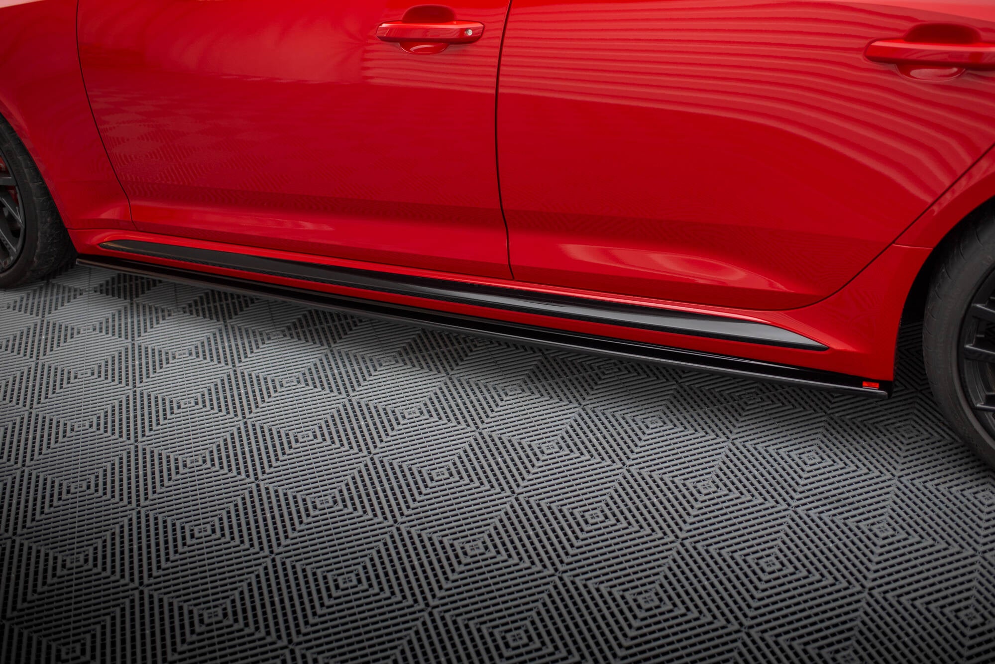 Side skirts diffusers audi rs4 b9 / b9 facelift