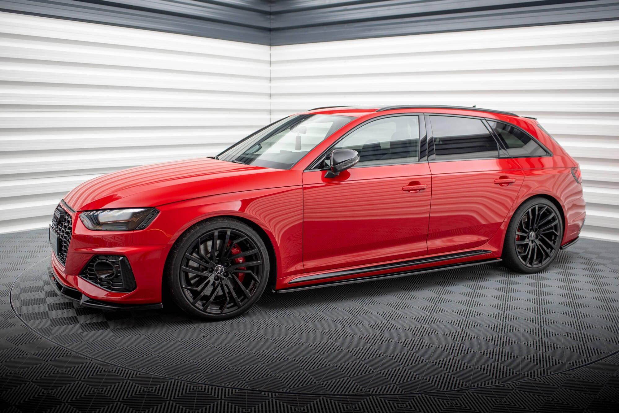 Side skirts diffusers audi rs4 b9 / b9 facelift