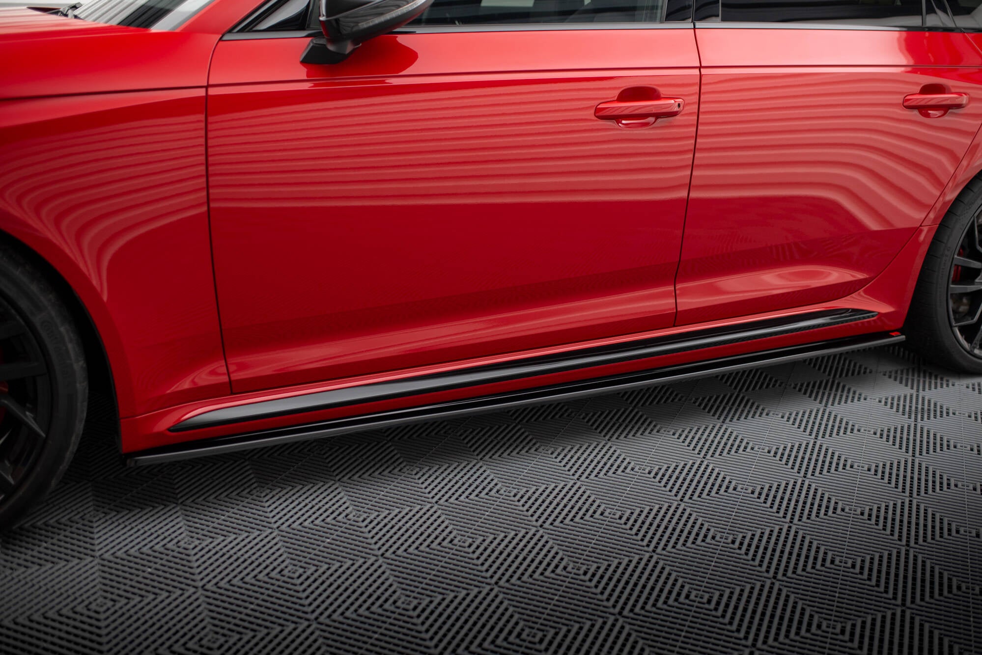 Side skirts diffusers audi rs4 b9 / b9 facelift