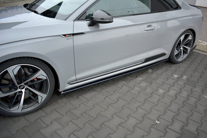 Side skirts diffusers audi rs5 coupe f5